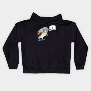 Puzzled booby Kids Hoodie